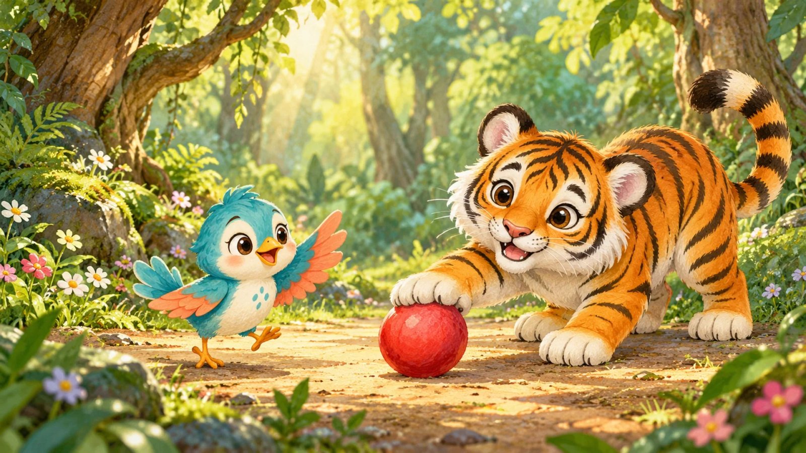 Ilustrasi Rima dan Suara Kecil